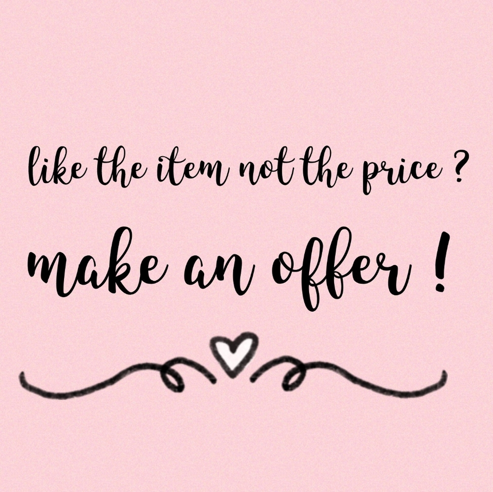 All reasonable offers accepted !